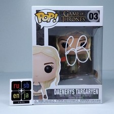 Funko Pop! TV Game Of Thrones Daenerys Targaryen signiert Emilia Clarke Echtheitszertifikat #03
