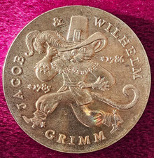 DDR 20 Mark 1986 Grimm – Jaeger 1607 – Silber 625 ‰ – Stempelglanz - Gedenkmünze