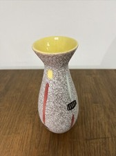 kleine Tisch-Vase, mid Century , Deko 50er 60er 70er Jahre, 20 cm, einfach schön