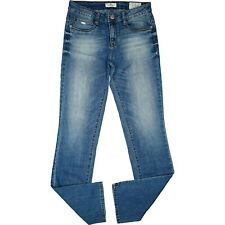Tom Tailor W28 Jeans Hose blau Damen Stretch Alexa Straight Leg mid Rise 36 L34