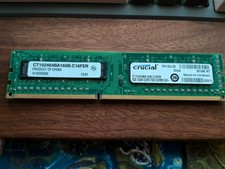 Crucial CT102464BD160B (8GB, PC3-12800 (DDR3-1600), DDR3 SDRAM, 1600 Mhz, UDIMM