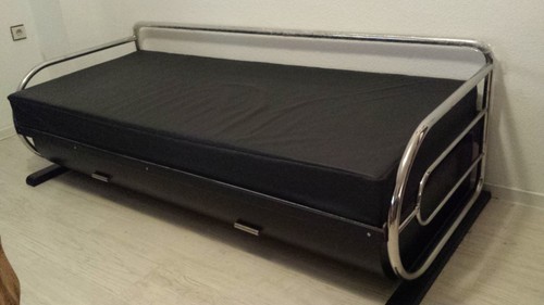 Art deco stahlrohr - sofa, mit