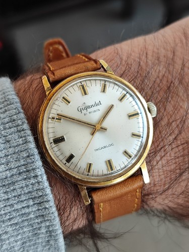 Vintage gigandet swiss uhr - swiss,