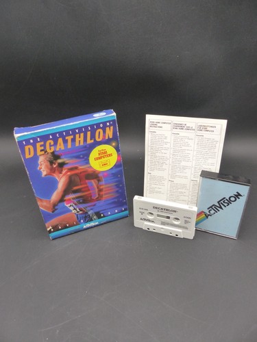 Decathlon atari spiel kassette - atari,