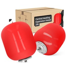 Heizung Ausdehnungsgefäß Druckbehälter Membran Druckkessel 24l Überdruckventil