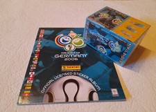 PANINI GERMANY 2006 FIFA WORLD CUP  ALBUM + BOX OF 100 PACKETS - NEW WM DISPLAY