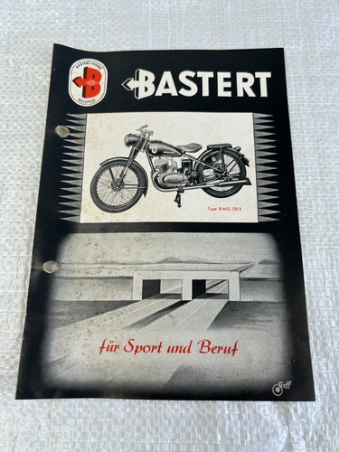 Alte werbung faltblatt - alte,
