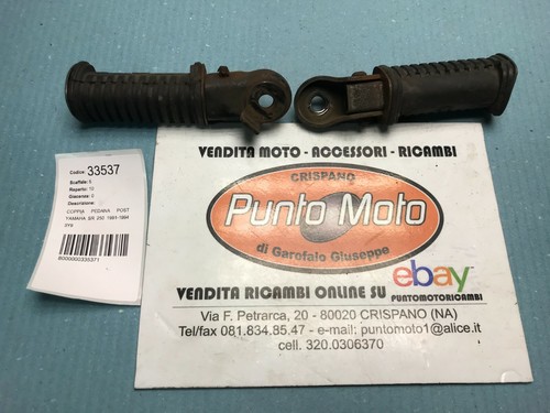 Paar fußrasten yamaha 250 - fußrasten, sr