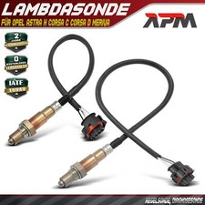 2x Lambdasonde für Opel Astra H G L48 L35 Corsa C Corsa D S07 Meriva 1.2L 1.4L