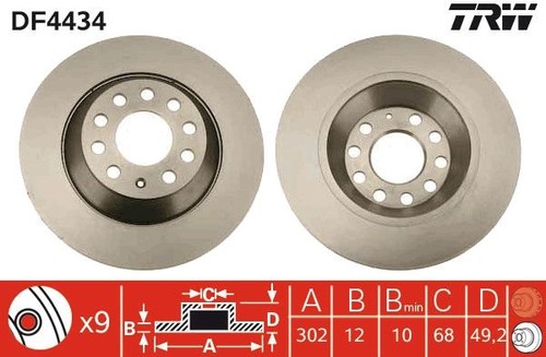 Bremsscheiben für audi c6 - bremsscheiben, a6