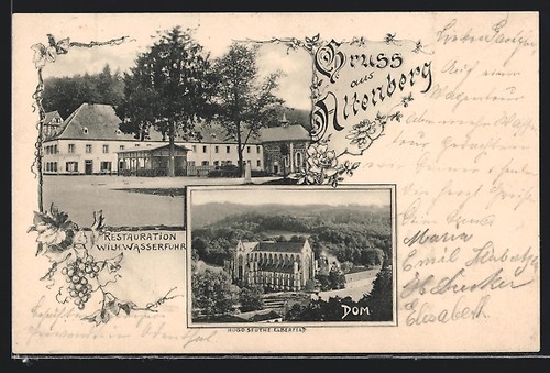 Ansichtskarte altenberg - ansichtskarte, /