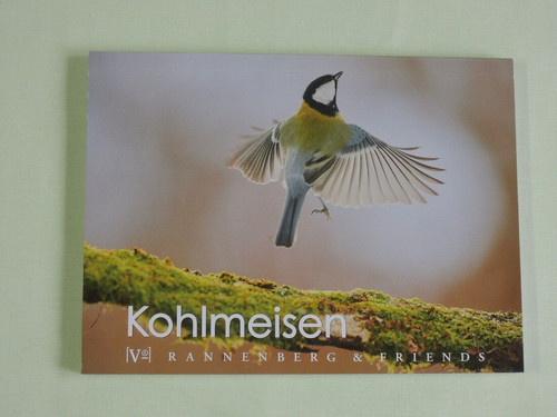 Postkartenbuch kohlmeise 15 - postkartenbuch,