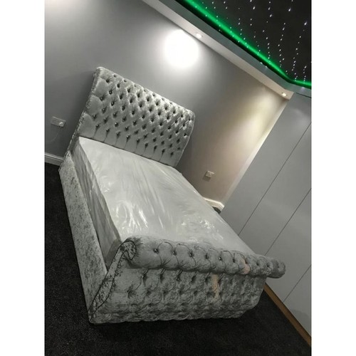 Samt velvet chesterfield - samt,