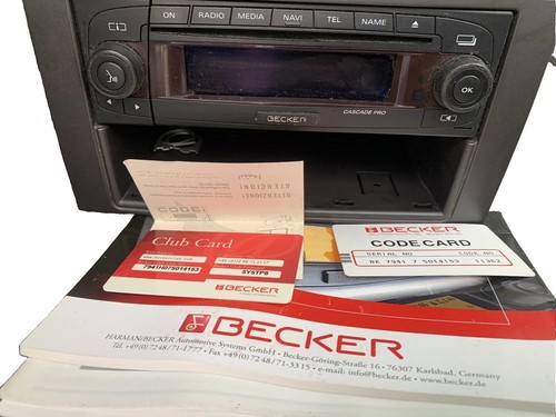 Original becker cascade pro - original,