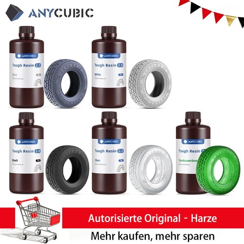 Anycubic tough resin uv - anycubic, 2.0