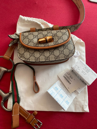 Gucci bamboo 1947 belt bag - bamboo,