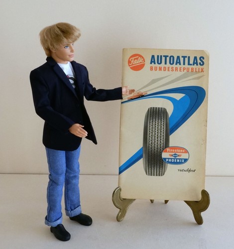 Vintage falk autoatlas - vintage,