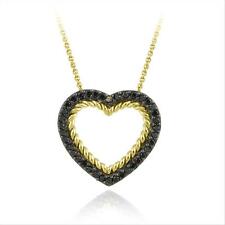 18K Gold Über Sterling Silber