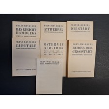 Frans Masereel Gesammelte Werke Teil 7-12: Bd. 7: Die Stadt. Hundert Holzschnitt