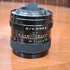 Soligor P(Red Line Profi) 28mm F2 Konica Mount Prime Lens