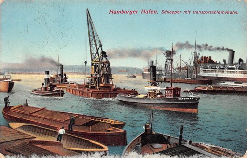 Hamburger hafen schlepper - hamburger,