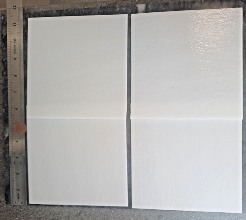Bullseye warmglas 3mm - 3mm, weiß