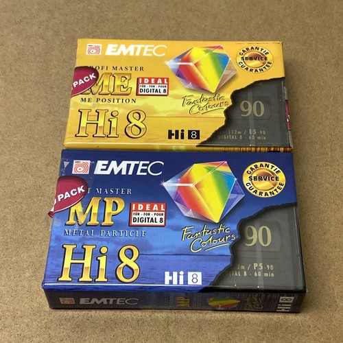 Emtec hi8 videokassetten - hi8,