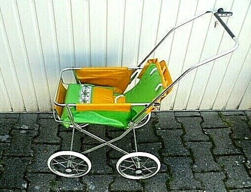 Puppenwagen 60er jahre l70 - 60er,