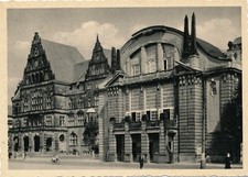 AK S/W BIELEFELD - RATHAUS UND