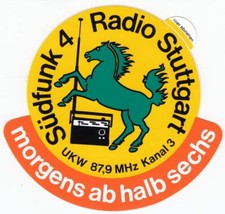 Radio Sticker SDR Südfunk 4