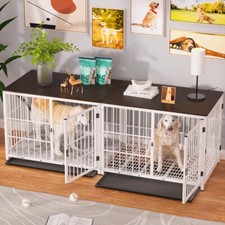 Holz Hundekäfig XXL