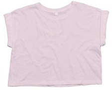 Damen Crop Top T / Fallende
