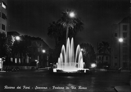 Italien sanremo brunnen der - brunnen,