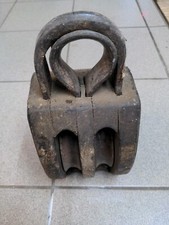 Holzflaschenzug Historisch