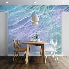 3D Wasser Muster Q6355 Tapete