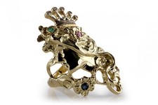 Ring *Frauenkopf* Brillanten