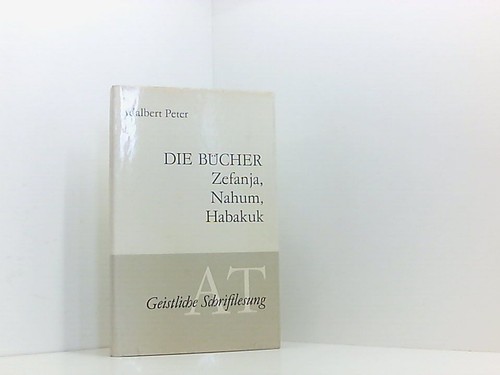 Die bücher zefanja nahum - bücher, und