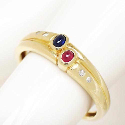 Aparter damenring karat 585 - damenring, 14
