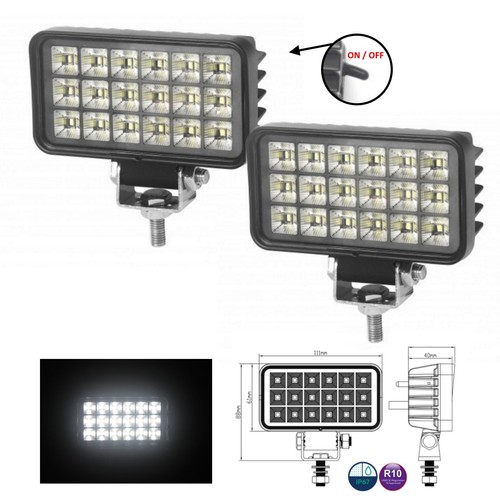 Led arbeitsscheinwerfer 12v - led,