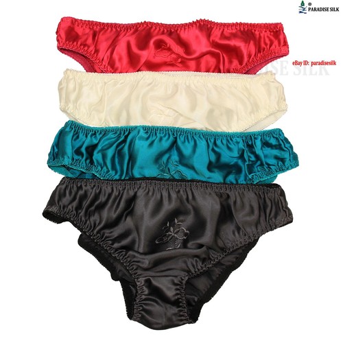 4er pack reiner seide damen - 4er-pack,