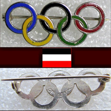 OLYMPIC GAMES ABZEICHEN BADGE