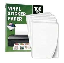 100 Blatt-A4 Aufkleber Papier