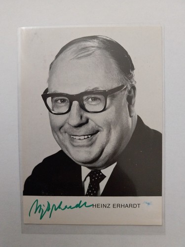 Heinz erhardt autogramm - heinz,
