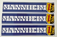 Mannheim aufkleber sticker - aufkleber,