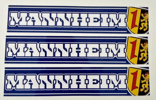 Mannheim aufkleber sticker - mannheim,