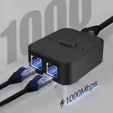 LAN Splitter 1 auf 2 Gigabit