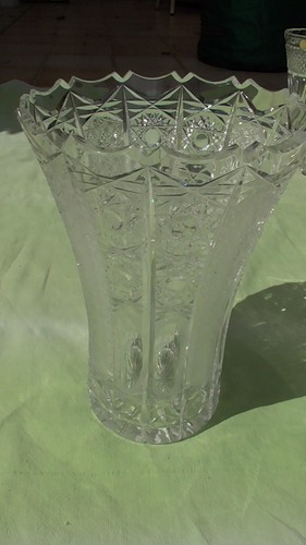 Kristall vase groß - kristall, cm