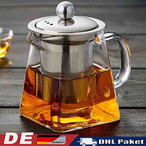 Teekanne mit edelstahlsieb - mit,