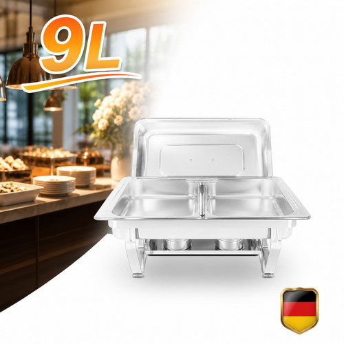 Speisenwärmer edelstahl - 9l,