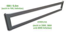 4,10 m Aluminium Anfahrschutz LKW komplett 4100x500x28 mm Auflieger Anhänger NEU